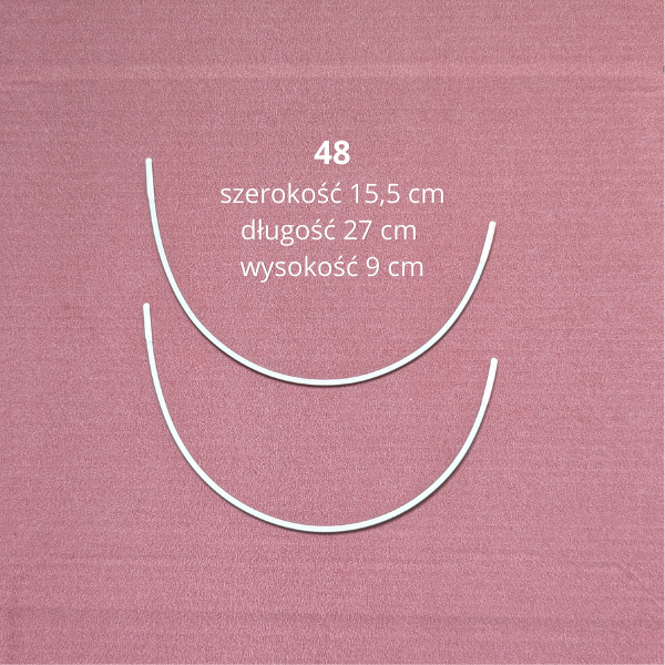 Fiszbiny metalowe płaskie, rozmiar 36, para – zdjęcie 8